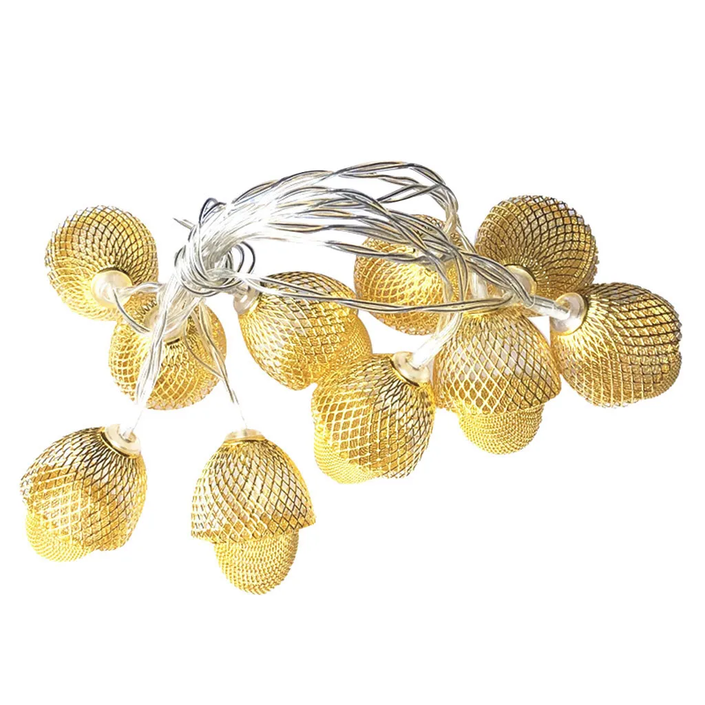 2019 осень новые рождественские светодиодные лампы струны вечерние сад украшения