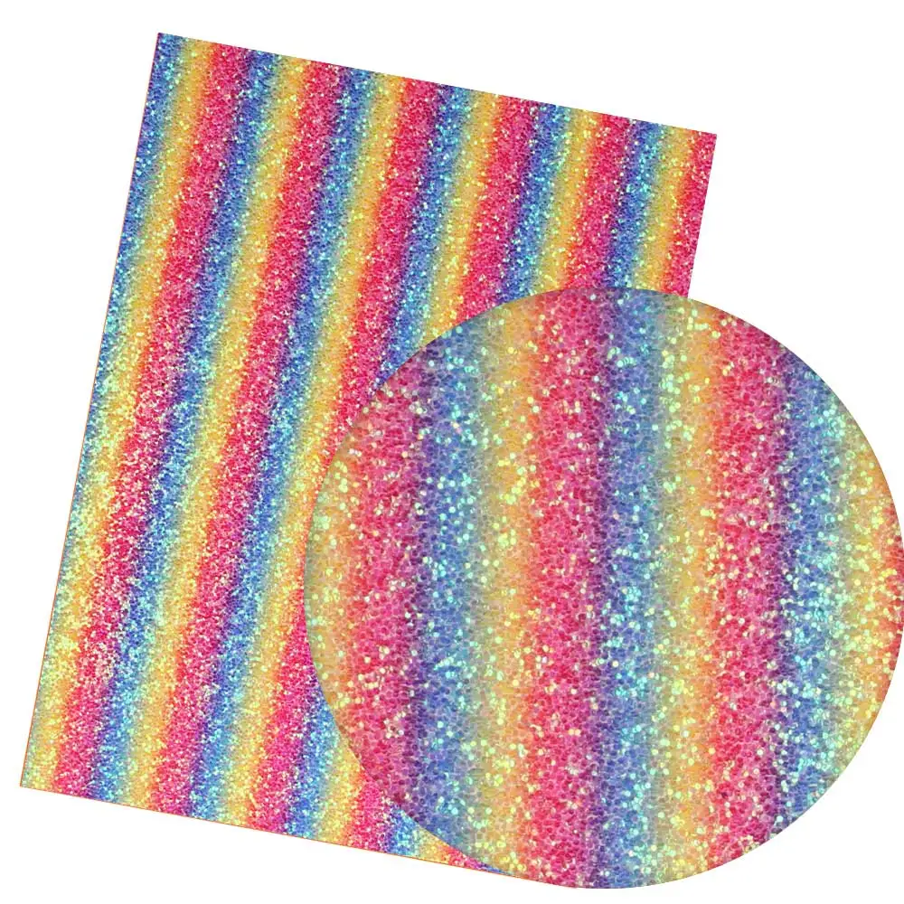 05 rainbow 22*30 см конфеты блеск кожа ткань сладкий цвет толстый лист для детей подарки изготовление лоскутное ремесло домашние декоративные материалы - Цвет: 05 rainbow
