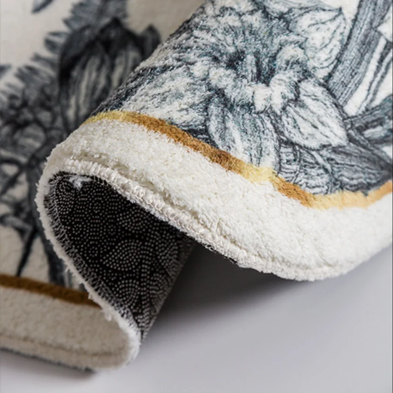 Нескользящий коврик для ванной INS Стильный впитывающие коврики Входные Коврики в