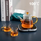 Нагреватель для чашки, 220 В, 100 C, электрическая плита, 3 режима температуры