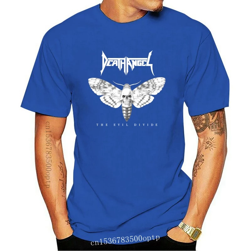 

New Authentic DEATH ANGEL Evil Divide Moth Bob Tyrell Art T-Shirt S-3XL 2021