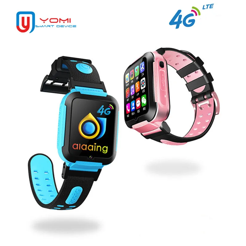 

Smart 4G Child Wristwatch Clock Remote Camera GPS WI-FI Smartwatch SOS Video Call Monitor Tracker Location Phone Watch