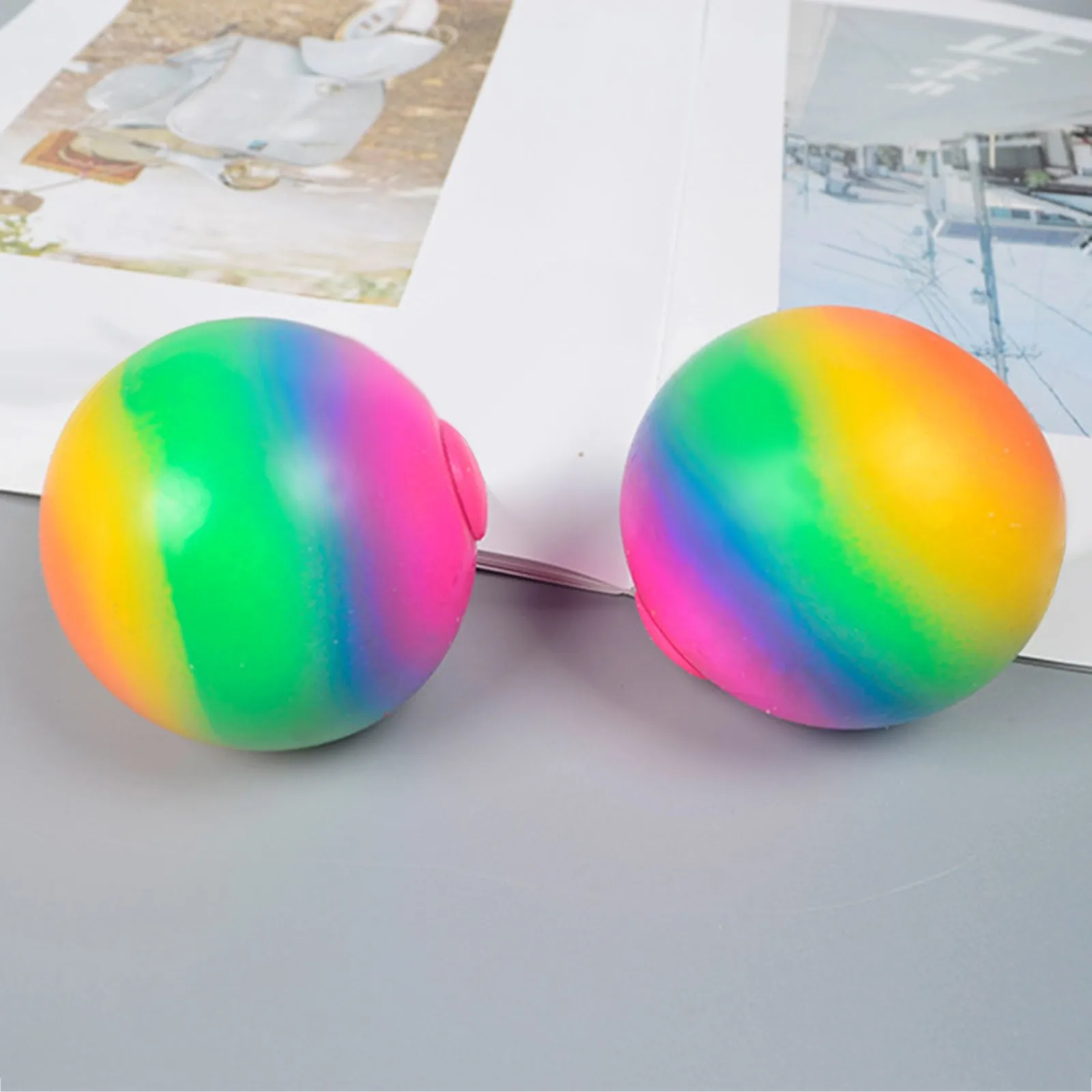 

Creative Colorful Vent Ball Decompression Toy Men And Women Decompression Toy Grape Balls Relieve Pressure Ball Hand Fidget Toys