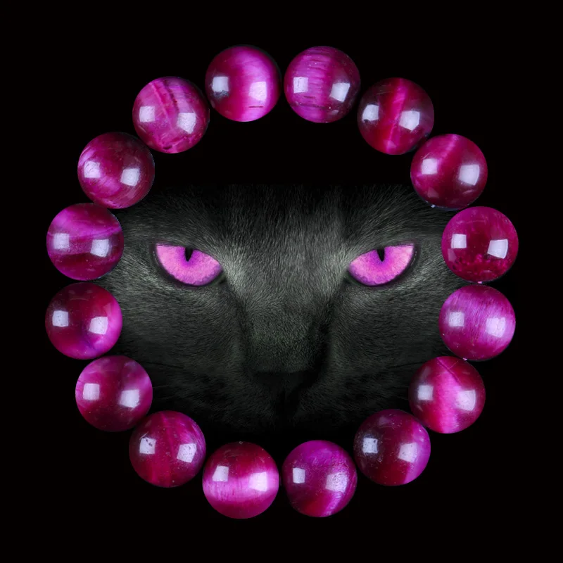 Модные ювелирные изделия LanLi 4/6/8/10/12 мм натуральные камни тигровый глаз