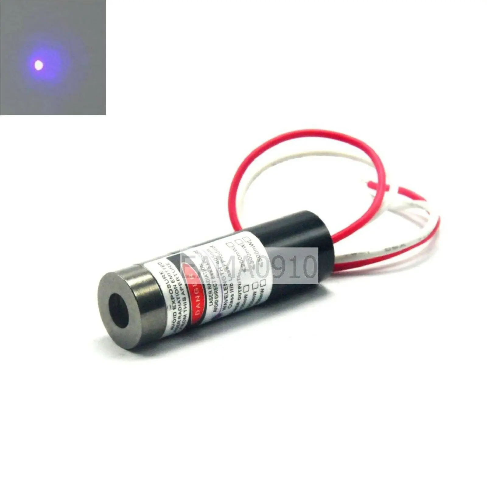 20mW Focusable Violet/Blue Laser 405nm Diode laser Dot Module 13x42mm