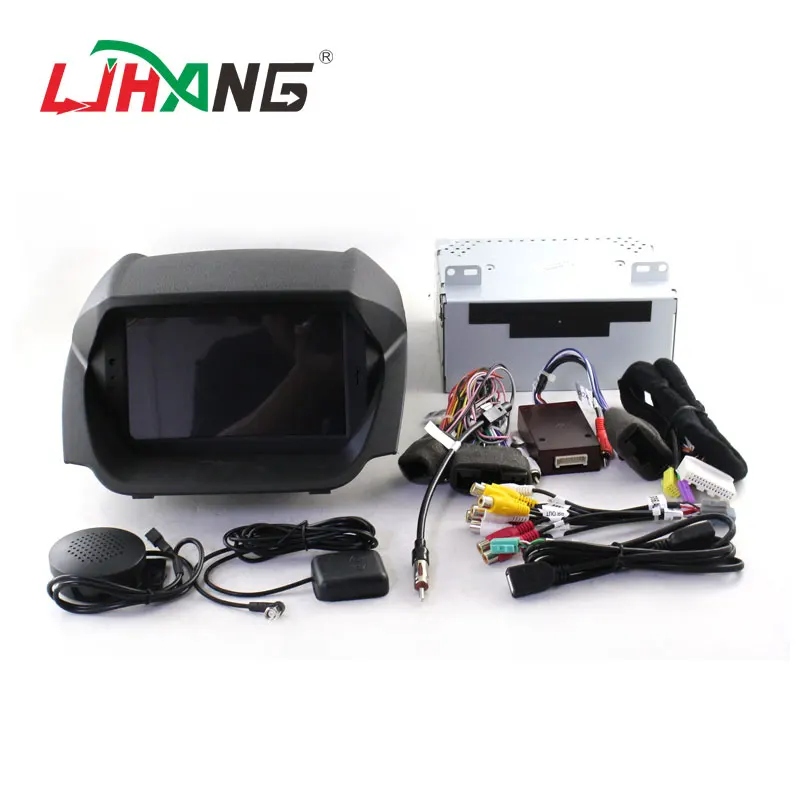 Автомобильный DVD плеер LJHANG 2 Din Android 10 для Ford ECOSPORT 2013 2014 2015 2016 WIFI мультимедийный GPS