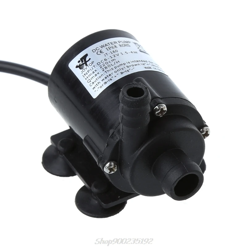 DC 12V Солнечная энергия горячей циркуляции водяной насос бесщеточный мотор