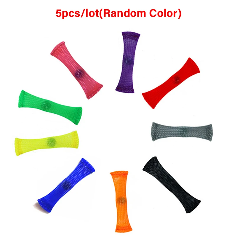 

5 шт., игрушечный антистрессовый мяч с мраморной сеткой