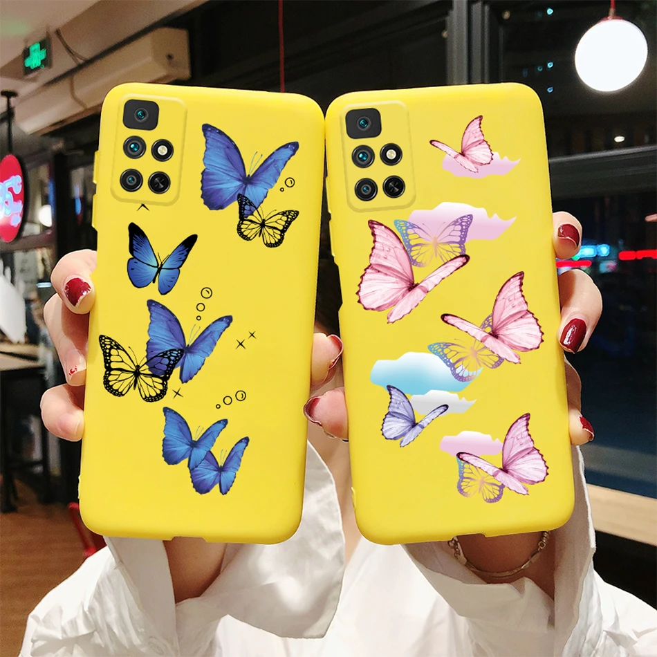 for xiaomi redmi note 11 11s case poco m4 pro 5g phone case love heart pattern soft silicone tpu back cover for redmi note11 pro free global shipping