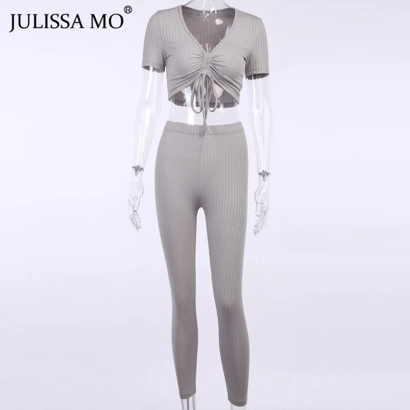 Женский спортивный костюм JULISSA MO комплект из двух предметов летний сексуальный