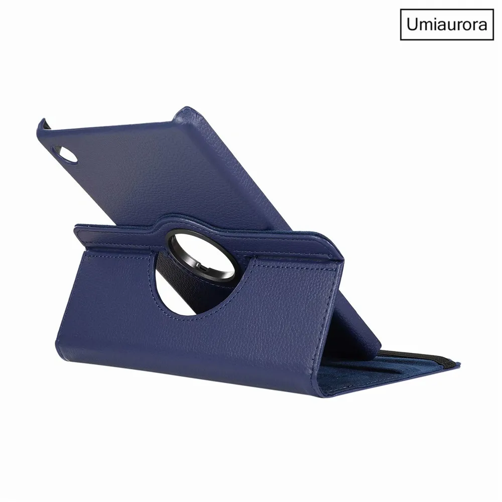 360 Rotating Case for Huawei MediaPad M5 Lite T3 8” PU Leather Cover MatePad T8 8.0 Kobe2-L03 KOBE2-L09/W09 Tablet | Компьютеры и