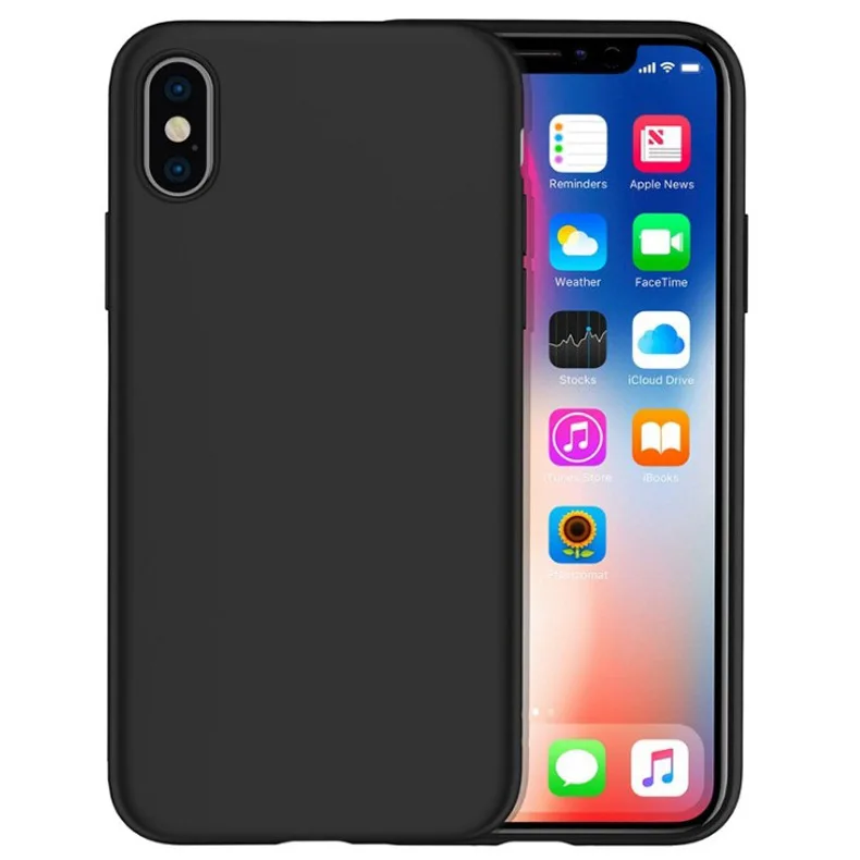 1 2 мм толщиной чехол для мобильного телефона iPhone 11 Pro Max XR XS 7 8 Plus 6 s X 5 5s SE Крышка из