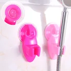 Регулируемая насадка из полипропилена без перфорации, крепежные кронштейны для душевой лейки, крепкая присоска для крана, фиксированный держатель, Товары для ванной комнаты