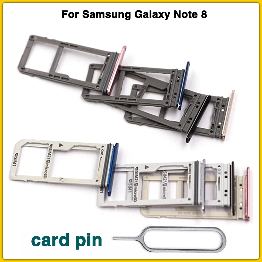 Лоток для sim карт Samsung Galaxy note 8 с одним и двумя слотами карт|Адаптеры SIM карт| |