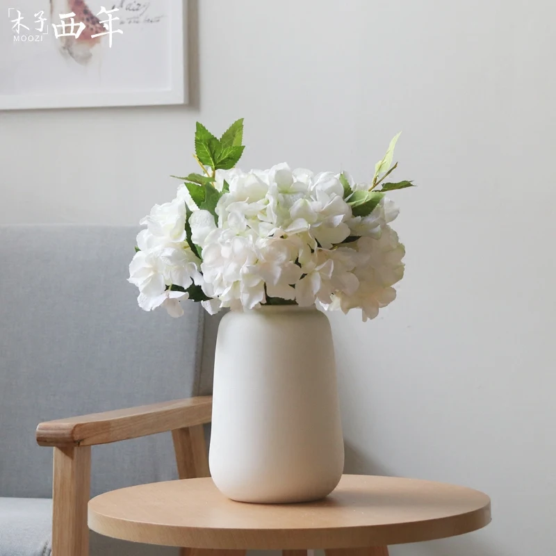 

European Style Vase Modern Art Ceramic Minimalist Luxury Aesthetic Room Decor Vase Decoration Home Jarrones Home Decor BC50VS