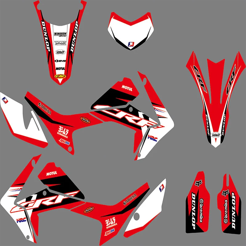 

1160 3M Motorcycle Decal Sticker Graphics Kits for HONDA CRF250L 2012 2013 2014 2015 2016 2017 2018