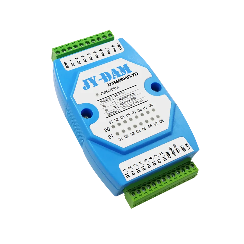 DAM0808 YD цифровой вход и выход изолированный модуль 8DI / 8DO MODBUS связь RS485 M|Детали