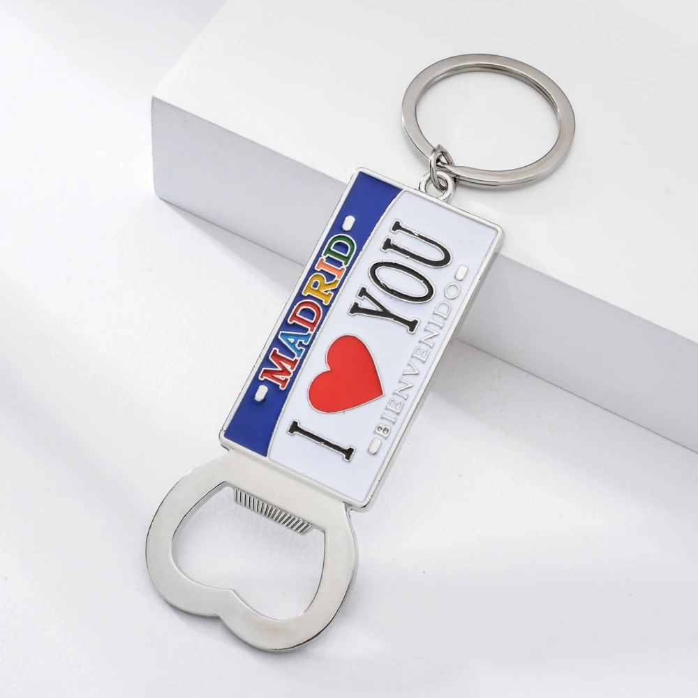 Vicney модные открывалка для бутылок в виде футбольного мяча на цепочке с надписью I