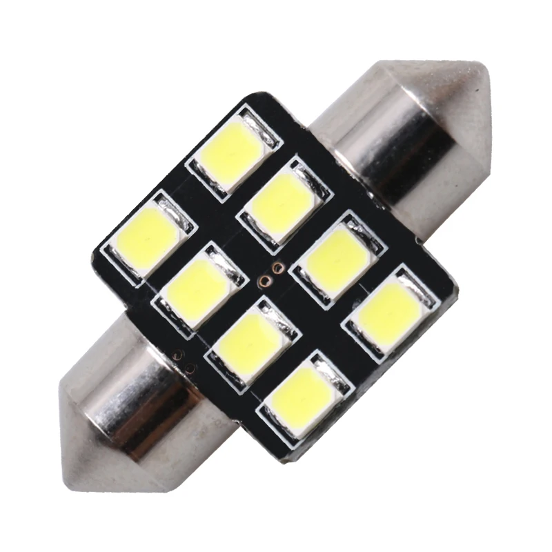 10x Автомобильный светодиодный светильник 31 мм 36 мм/39 мм/41 C5W C10W 2835 SMD Festoon авто лампа