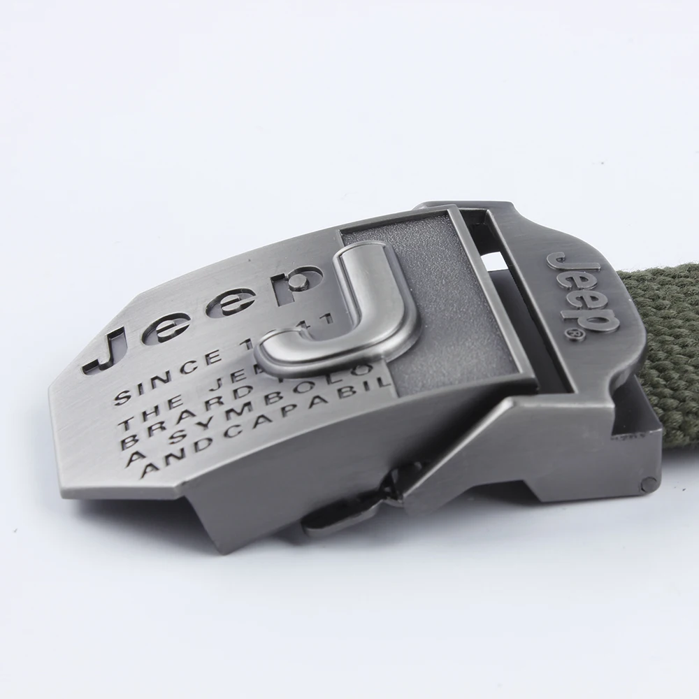 

UMBRELLA Official Authentic Outdoor Canvas Belt Military Training Thicken High Quality Alloy Belt Buckle Designer Men's Belt