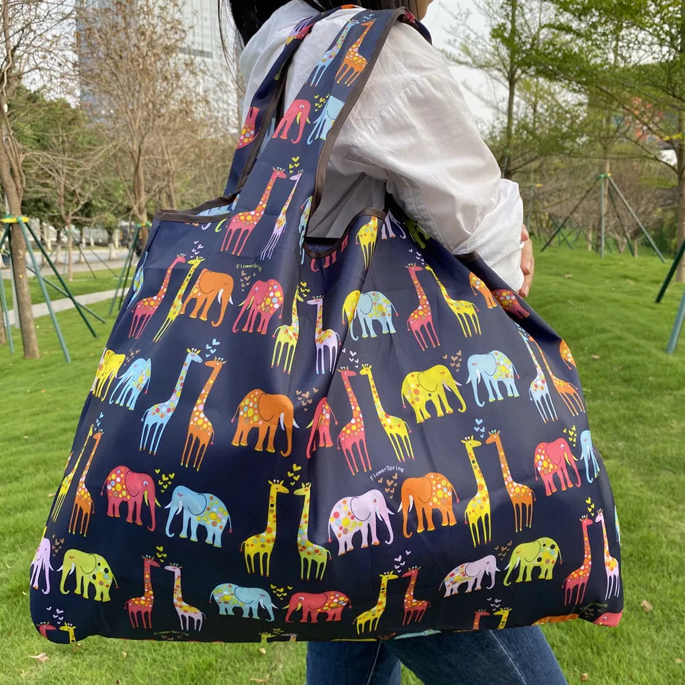 

Reusable Grocery Bag-Holds 40 Pounds-Large Sturdy Heavy Shopping Bags Large Handbags Women's Shoulder Bags