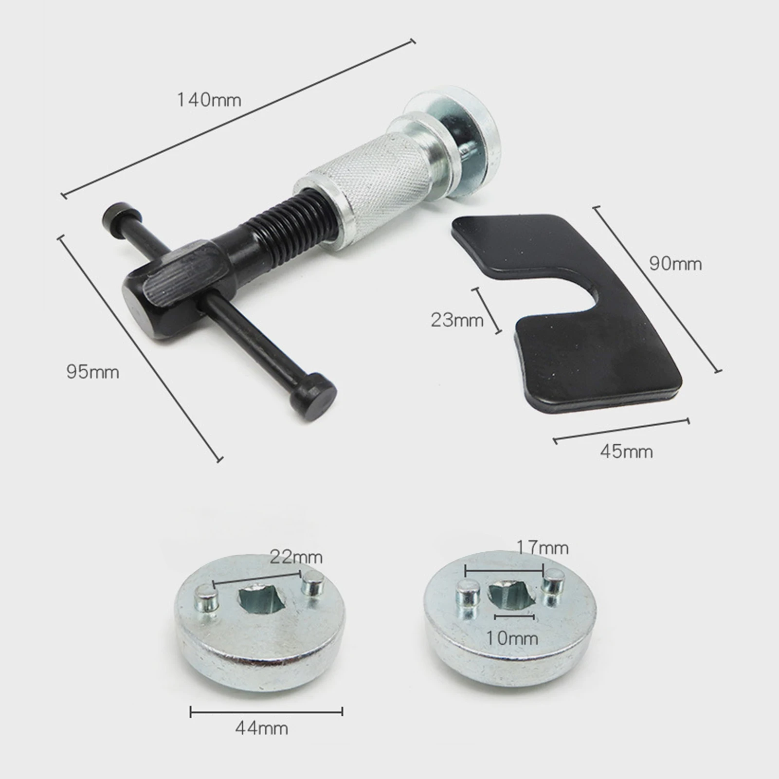 

Uniform Force Repair Tool Caliper Part Wheel Disc Brake Pad Spreader Separator Car Brake Cylinder Adjustment Tool