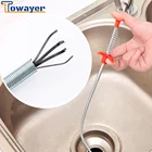 Пружинная труба 60 см, инструменты для копания дюйма, сливной змеевик, палочки для очистки слива, инструмент для удаления засоров, для домашнего использования, для кухонной раковины