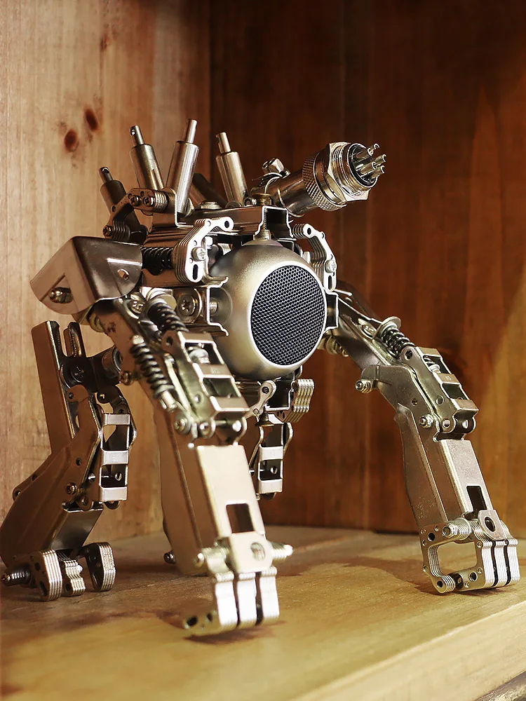 

CX Precision Mechanical Toys Tide Play Hand-Made Orangutan Bluetooth Audio Metal Assembly Model