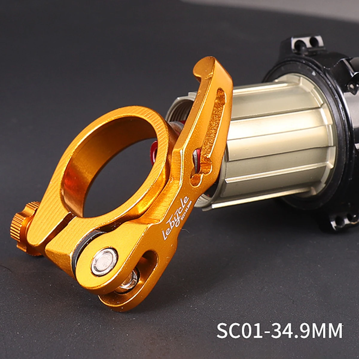 

Зажим для подседельного штыря горного велосипеда, быстросъемный алюминиевый сплав, 4 цвета