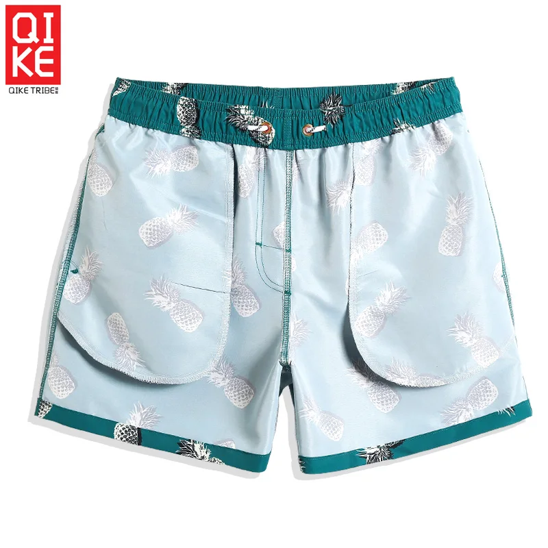 Купальный костюм мужской летний сексуальный купальник с рисунком ананаса