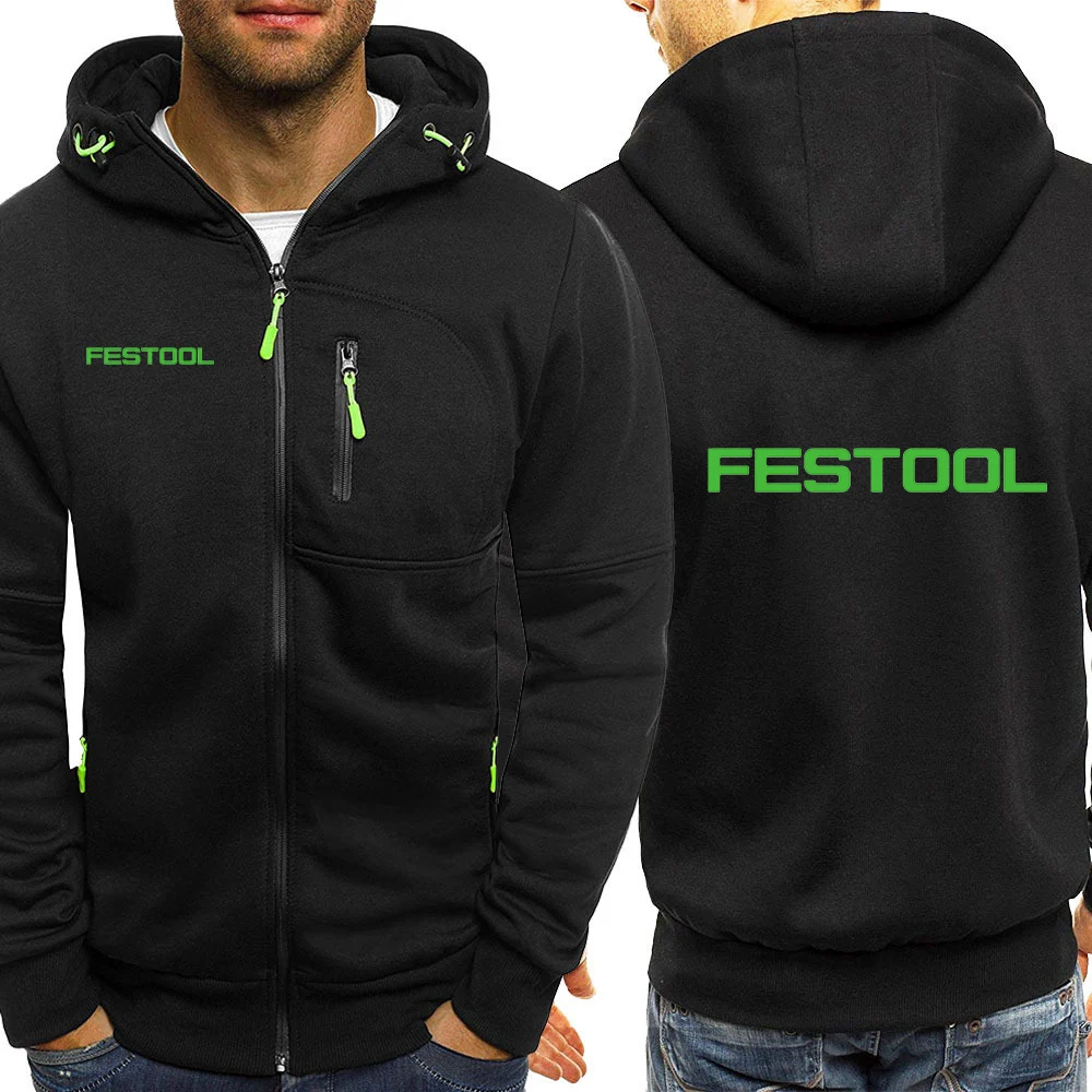 2021 мужские FESTOOL куртки осень зима наклейка удобная толстовка с принтом Мотоцикл