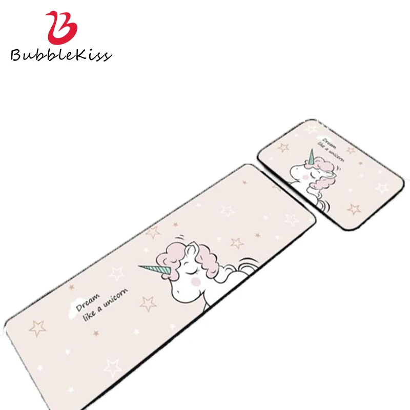 Кухонные коврики с изображением единорога из пузырьков длинный ковер для