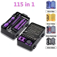 115in 1 screwdriver set torx multifunctional computer pc mobile phone digital electronic device repair hand home tools