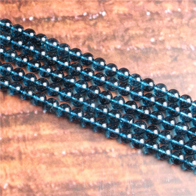 

Fashion jewelry 4/6/8/10 / 12mmKyanite, suitable for making jewelry DIY bracelet necklace