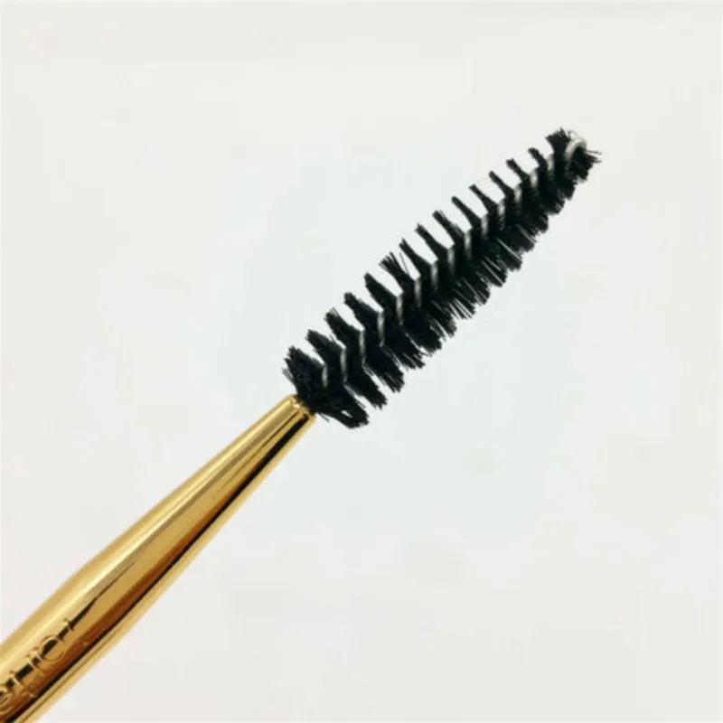 8 Color Professional Eyebrow Brushes Makeup Wood Handle Brush Comb Double Ended Make Up Beauty Tools | Красота и здоровье