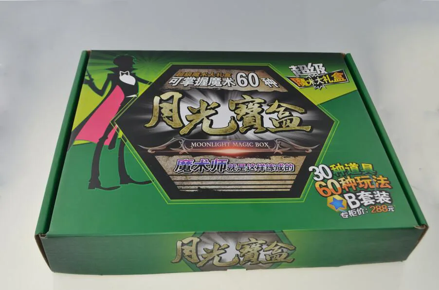 Набор волшебных фокусов с 30 видами реквизита и 60 эффектов волшебные фокусы