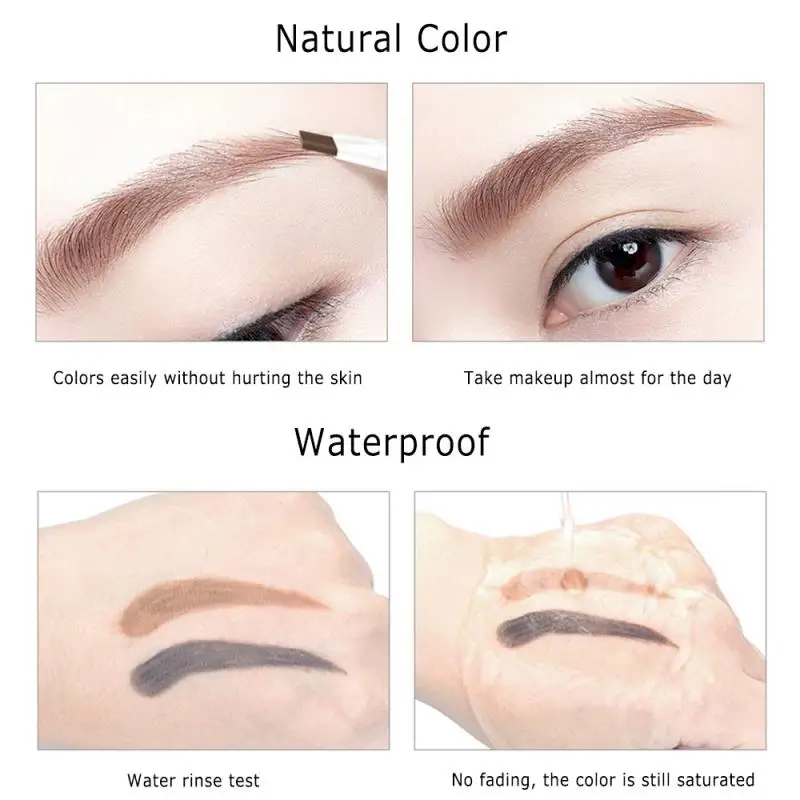 Карандаш для бровей Косметика тинт макияжа натуральная долгостойкая краска тату