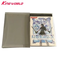 10pcs transparent clear display box for playstation ps2 game card collection storage case pet protective box