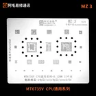 Трафарет AMAOE BGA MZ3 MT6735V CPU USB POWER AUDIO WIFI IC CHIP для MeizuMeilan2 NoteNote 2