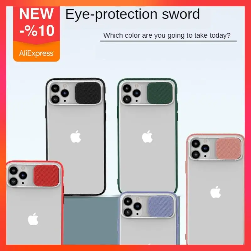 

New phone Lens Push-pull Applicable For iphone11 pro max 6/7/8 original Anti-fall Mobile Phone Bags Cases