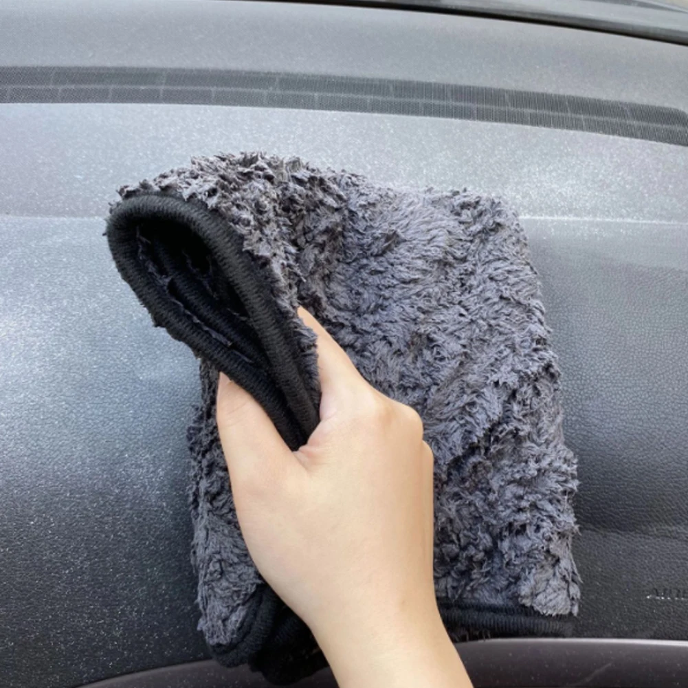 

Microfiber Soft Car Wash Towel 1200GSM High Density Towel Super Absorbent Car Cleaning Detailing Drying Cloth Auto Care Towel