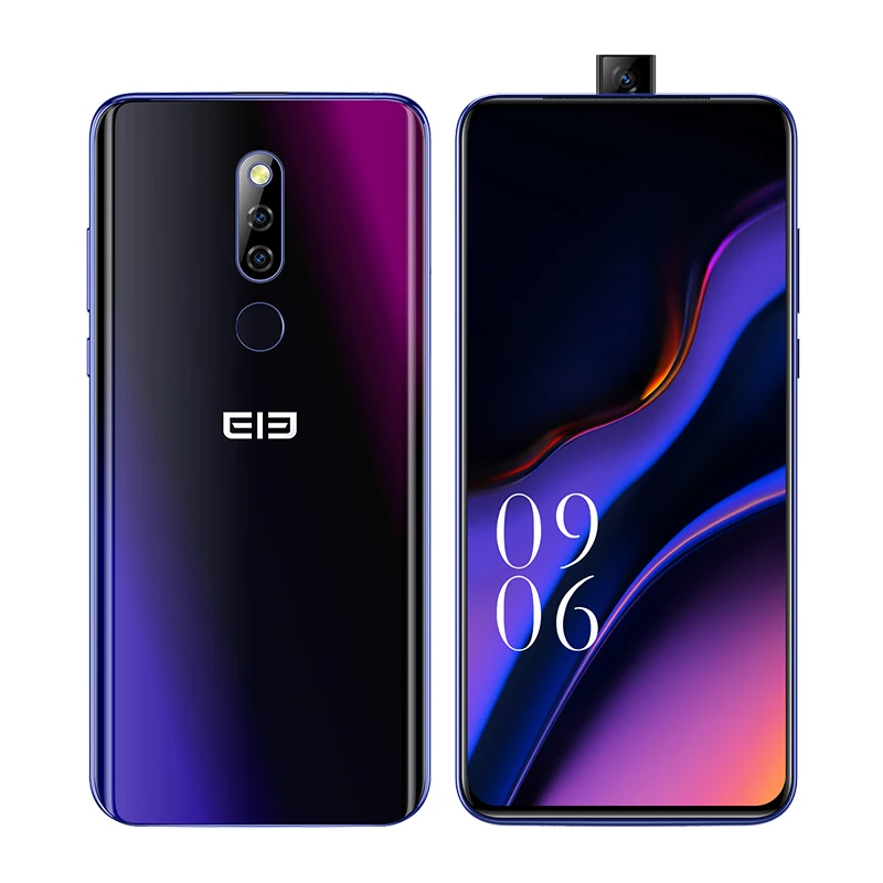 Lumia Purple Elephone PX 6,5" FHD+ полноэкранный глобальный мобильный телефон Android 9,0 MT6763 дизайн всплывающая камера 16 МП камера смартфон - Цвет: Lumia Purple