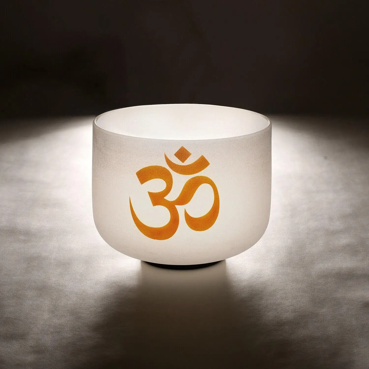 

Чакра topфонд 432 Гц OM Design Frosted кварцевое "пение" Bowl 8 дюймов