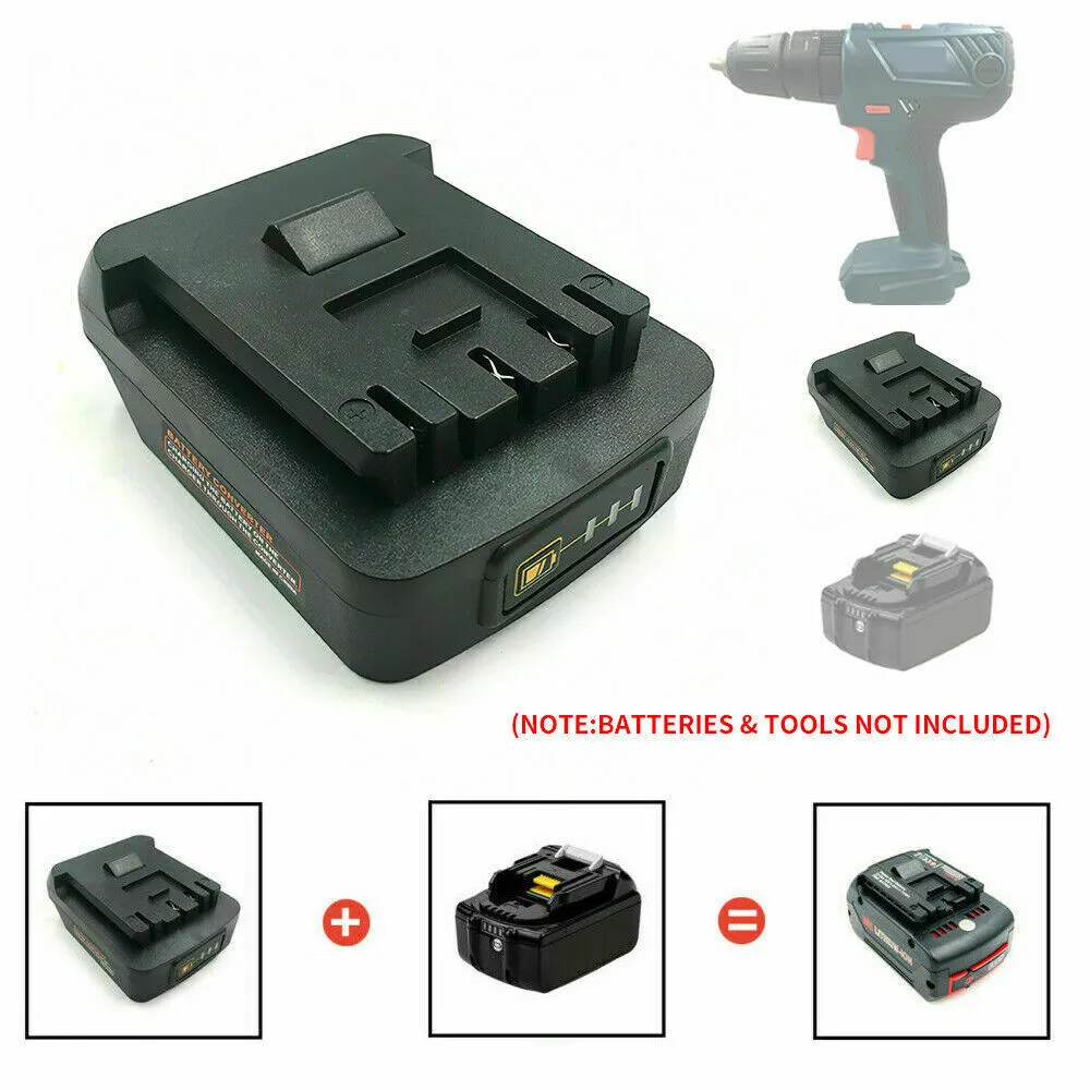 

1pc Battery Adapter For Bosch 18V Li-Ion Battery Convert To For Tool New 18V Lithium Battery Power Tools