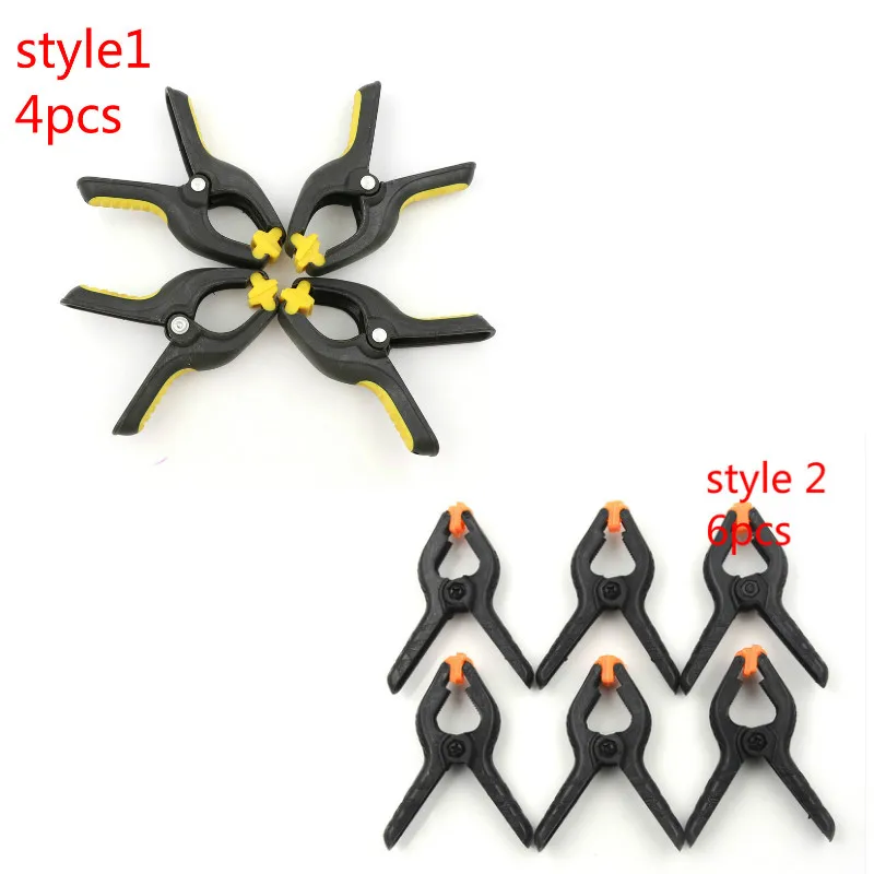 

Пружинный зажим, 4/6 шт./упак., пластиковый, нейлоновый, 65 мм