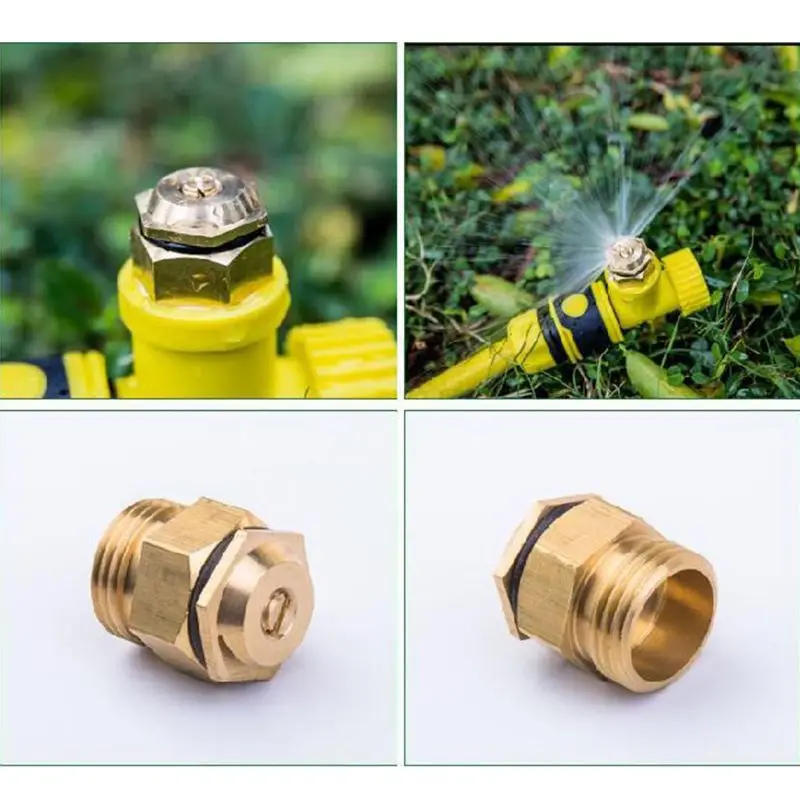 180 Degree Rotary 1/2&quot External Thread Garden Lawn Sprinkler Head Irrigation Sprayer Nozzle Atomization | Дом и сад