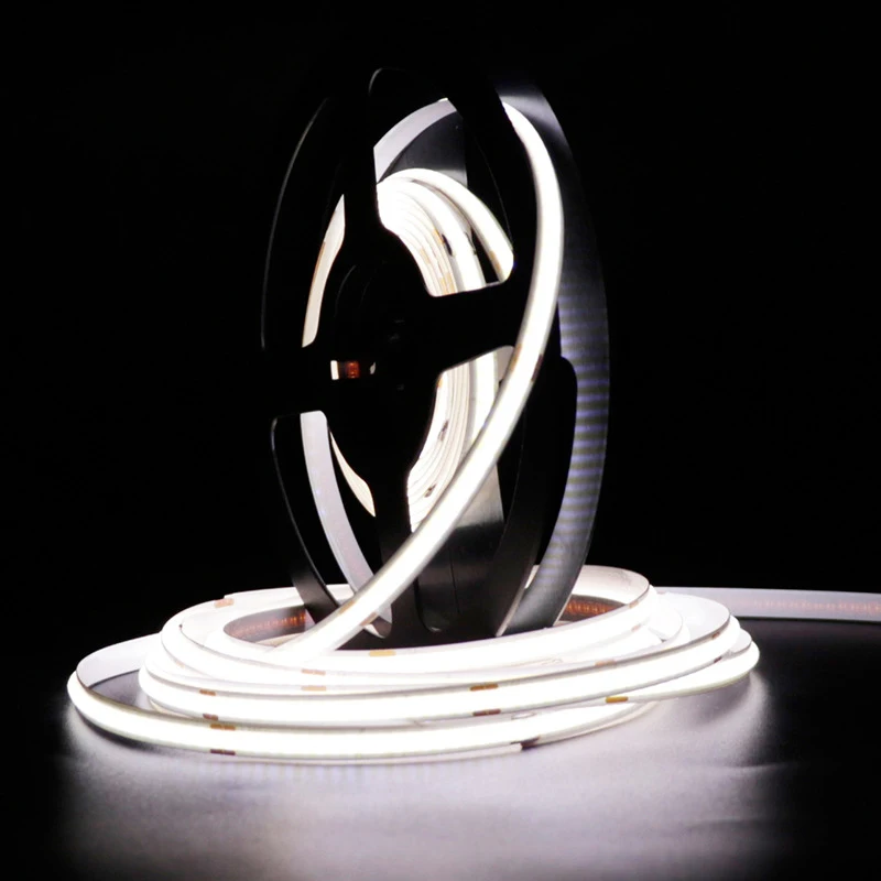 Светодиодная ленсветильник COB CCT 5 м в рулоне 24 В постоянного тока CRI90 высокий