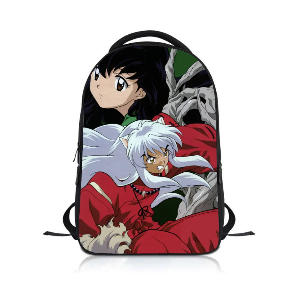 Студенческий рюкзак Anime Inuyasha, школьная сумка, детский мультяшный рюкзак для мальчиков и девочек, Детский рюкзак для книг, ранец