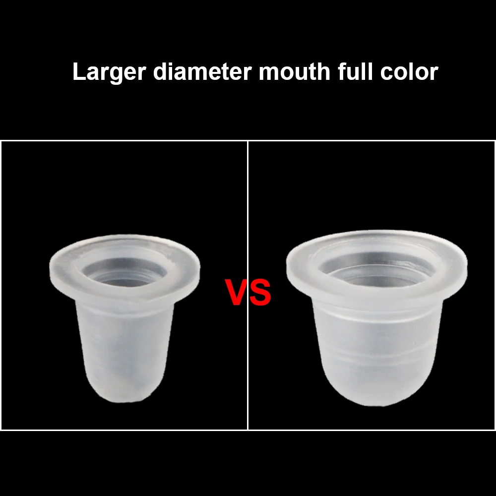 400 шт силиконовая чашка для тату большой маленький перманентного макияж бровей