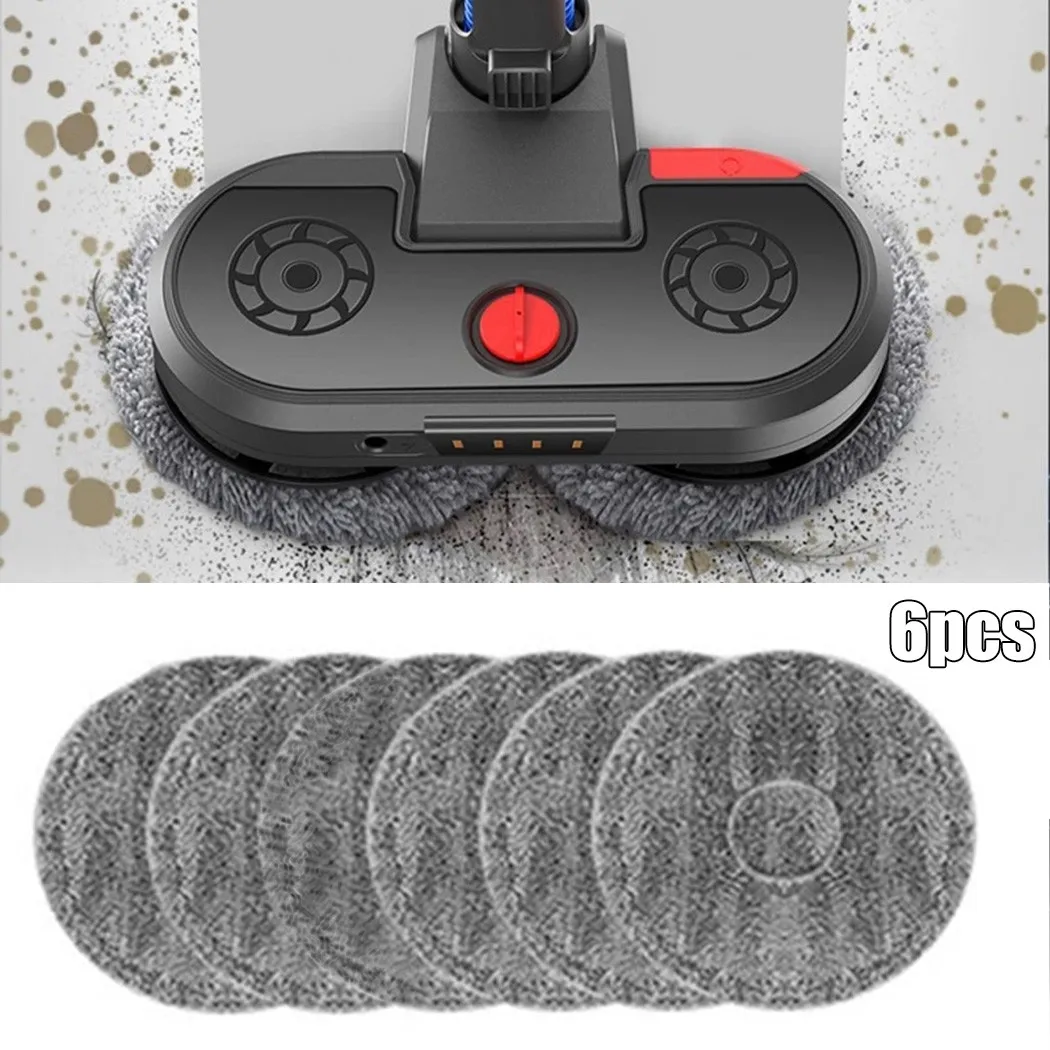 

1*Mop Head 6*Mop Cloths 29.5*14.5*5.5cm For Dyson V6 V7 V8 V10 V11 Vacuum Cleaner Parts *100% Brand New And High Quality